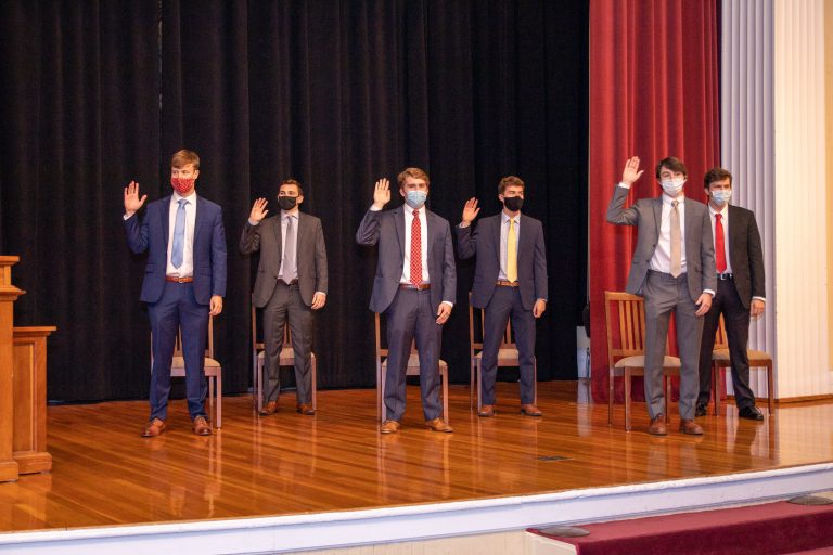 Interfraternity Council Hosts Transition Ceremony